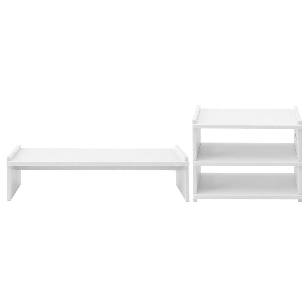 Modular Monitor Stand + 3-Tier Desk Organiser - view 03