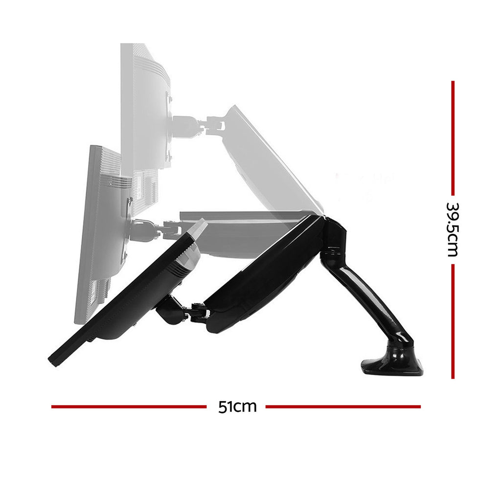 Artiss Monitor Arm � Single, Gas Spring - view 01