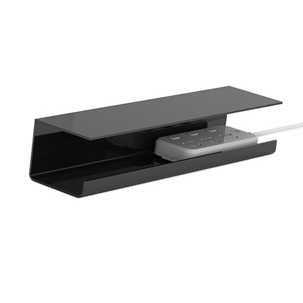 Under-Desk Cable Management Tray � Black - view 02