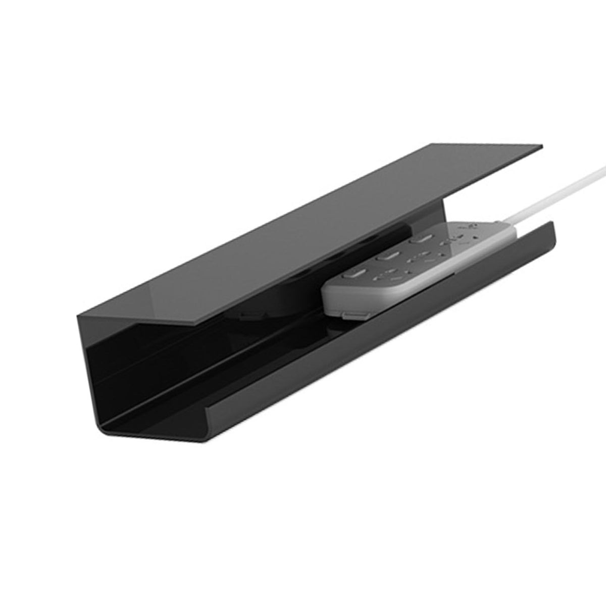 Under-Desk Cable Management Tray � Black - view 03