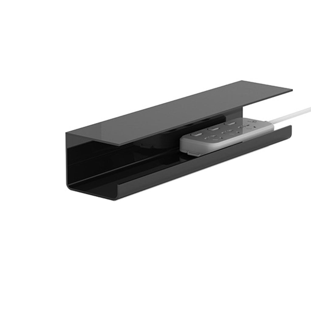 Under-Desk Cable Management Tray � Black - view 04