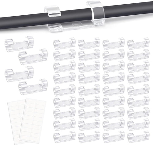 Adhesive Cable Clips (120-Pack)